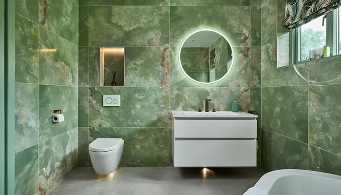 How Ripples set about designing a fun and fabulous 'hers' en suite
