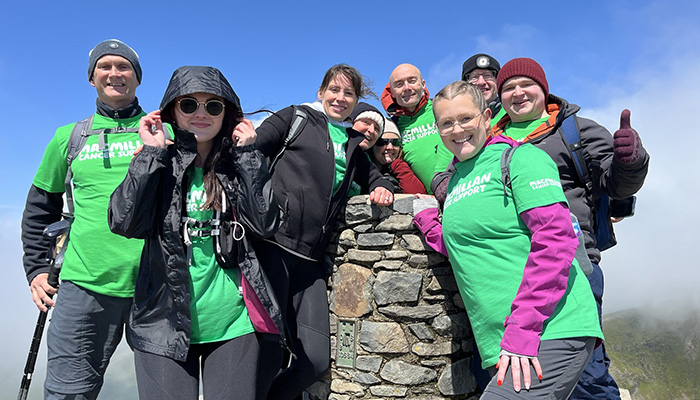 PJH conquers Snowdon raising thousands for Macmillan