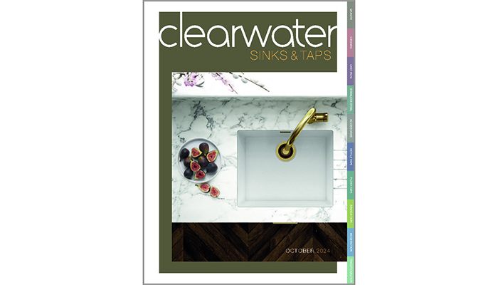 Clearwater's new brochure showcases extended sink and tap range