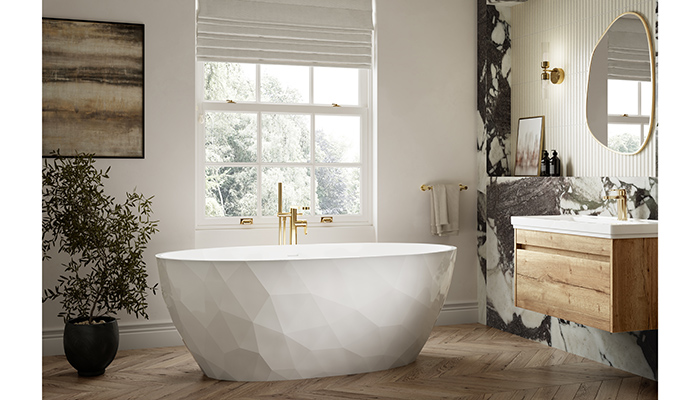 BC Designs introduces striking new Sculptura bath to collection