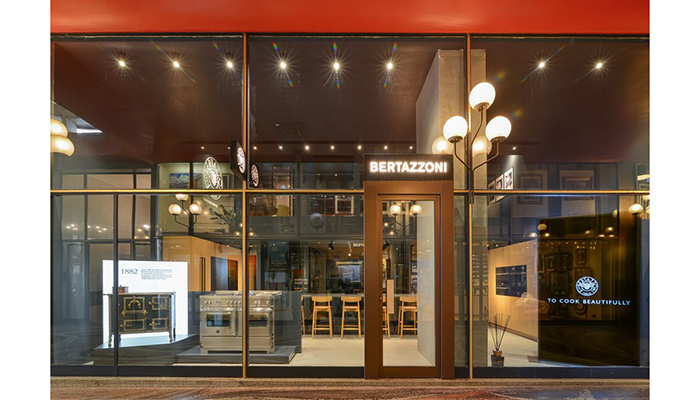 Bertazzoni opens its first single-brand showroom in Milan