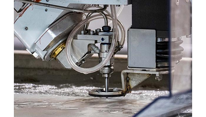 Waterjet cutting