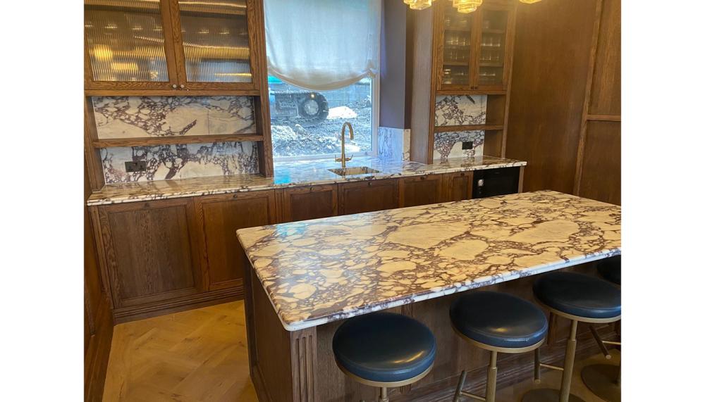 Double Bullnose by Ruby Granite