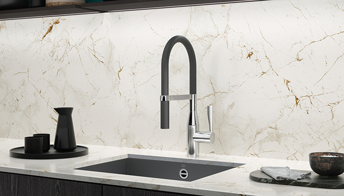 Sync Profi compact single lever kitchen mixer