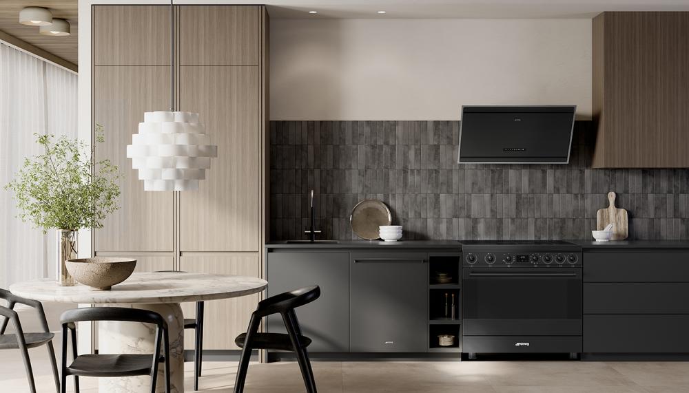 Offering fast, even heat and precision control, Smeg’s C9IMN2 range cooker is the ideal solution for consumers seeking a range-style oven with a sleek Matt Black finish, complete with induction hob